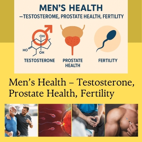 Men’s Health – Testosterone, Prostate Health, Fertility - Natural Health News