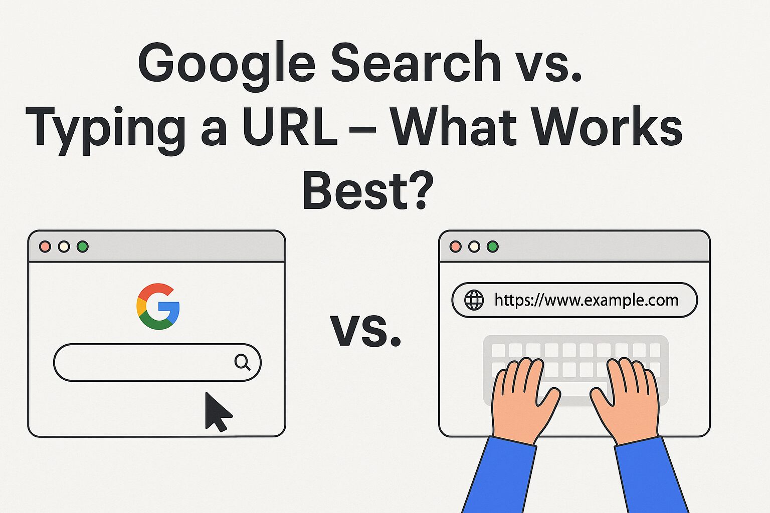 Google Search vs. Typing a URL - What Works Best? - 4 SEO Help