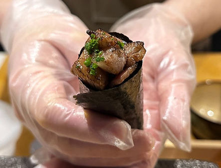 Wagyu Handroll Shop NYC | Shinpi Omakase