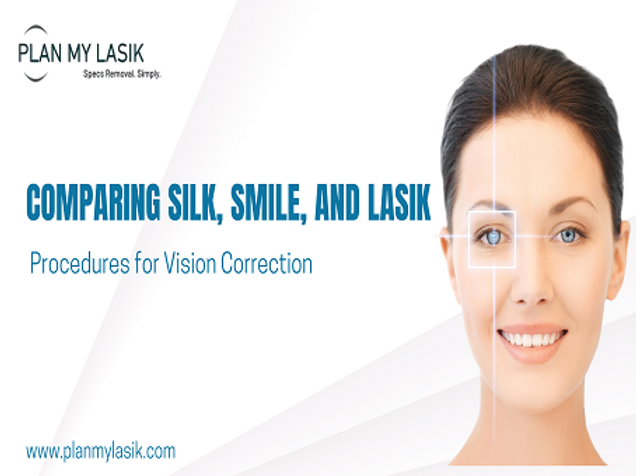 Comparing SILK, SMILE, and LASIK Procedures for Vision Correction