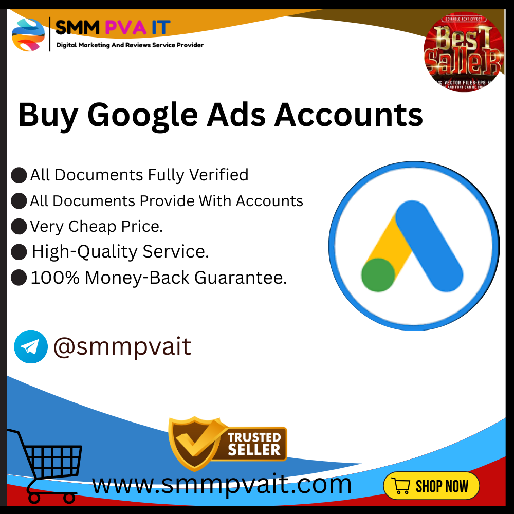 Buy Google Ads Accounts - SmmPVAiT