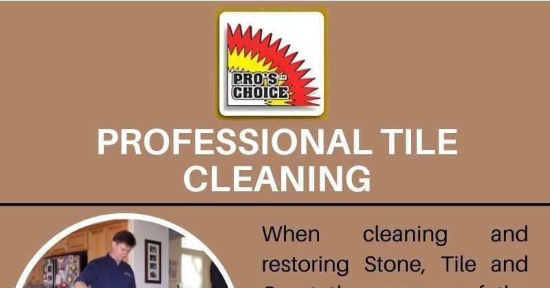 Professional Tile Cleaning
