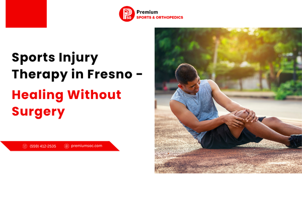 Sports Injury Therapy in Fresno: Healing Without Surgery – Premium Sports & Orthopedic