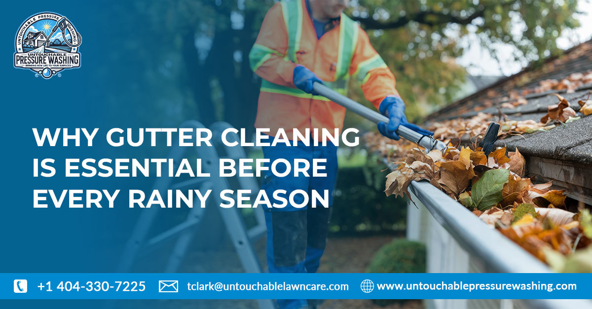 Why Gutter Cleaning Is Essential Before Every Rainy Season – @untouchablepw on Tumblr