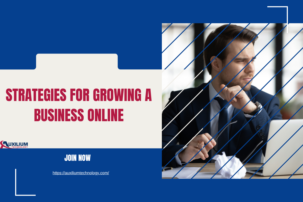 Strategies for Growing a Business Online | by Auxilium Technology | Jul, 2025 | Medium