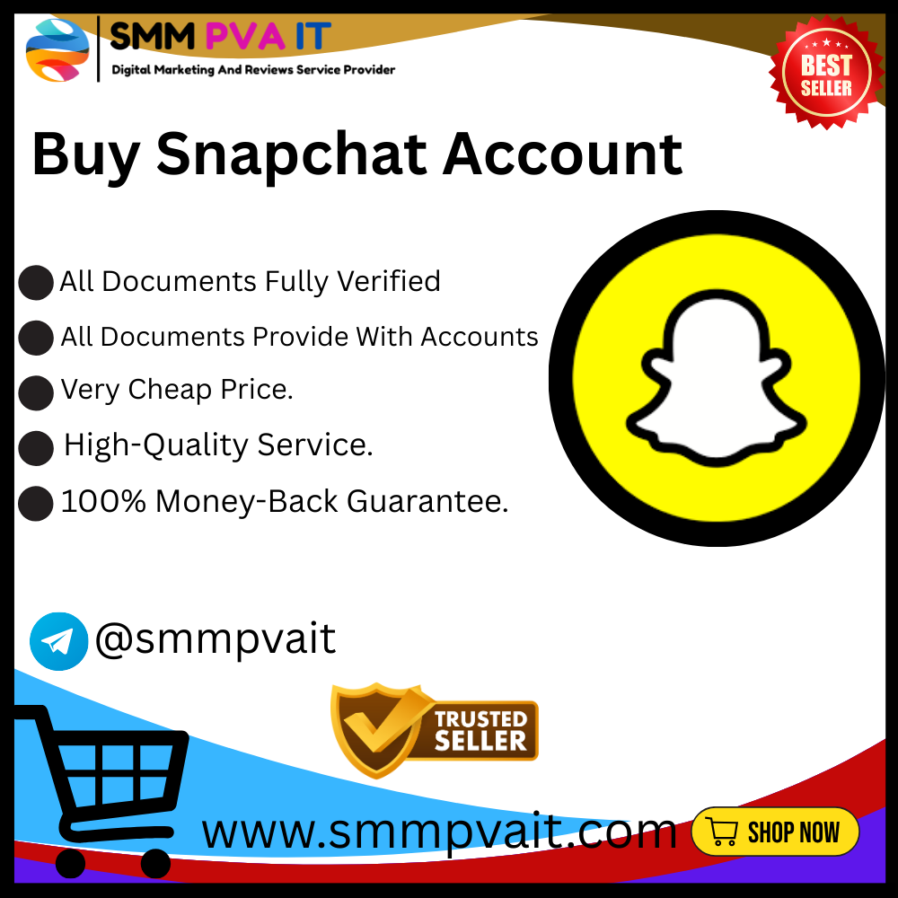 Buy Snapchat Account - SmmPVAiT