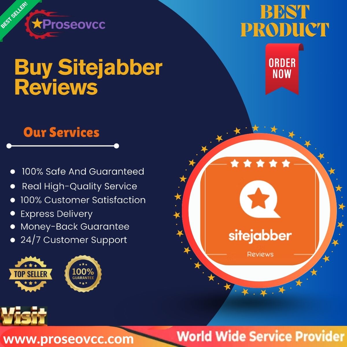 Buy Sitejabber Reviews - 100% Safe for your busines