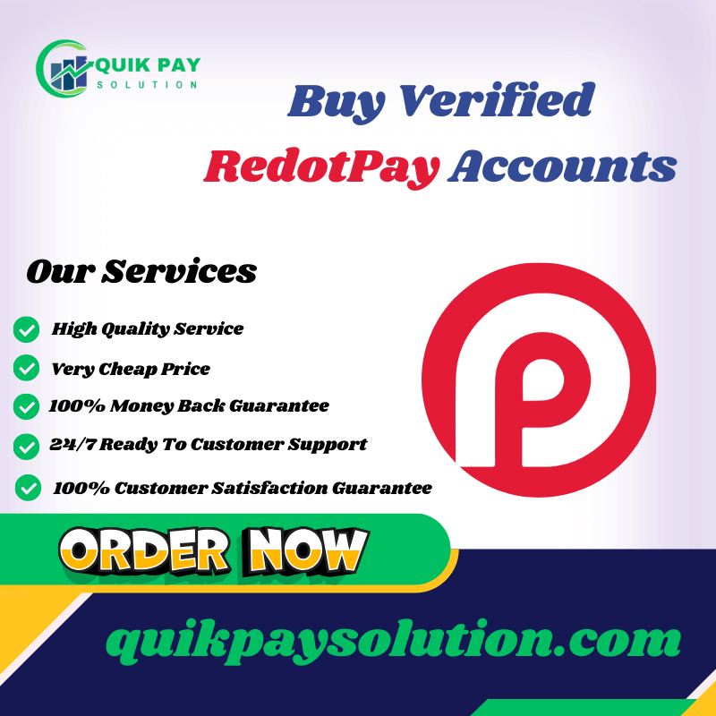 Buy Verified RedotPay Accounts - Quik Pay Solution