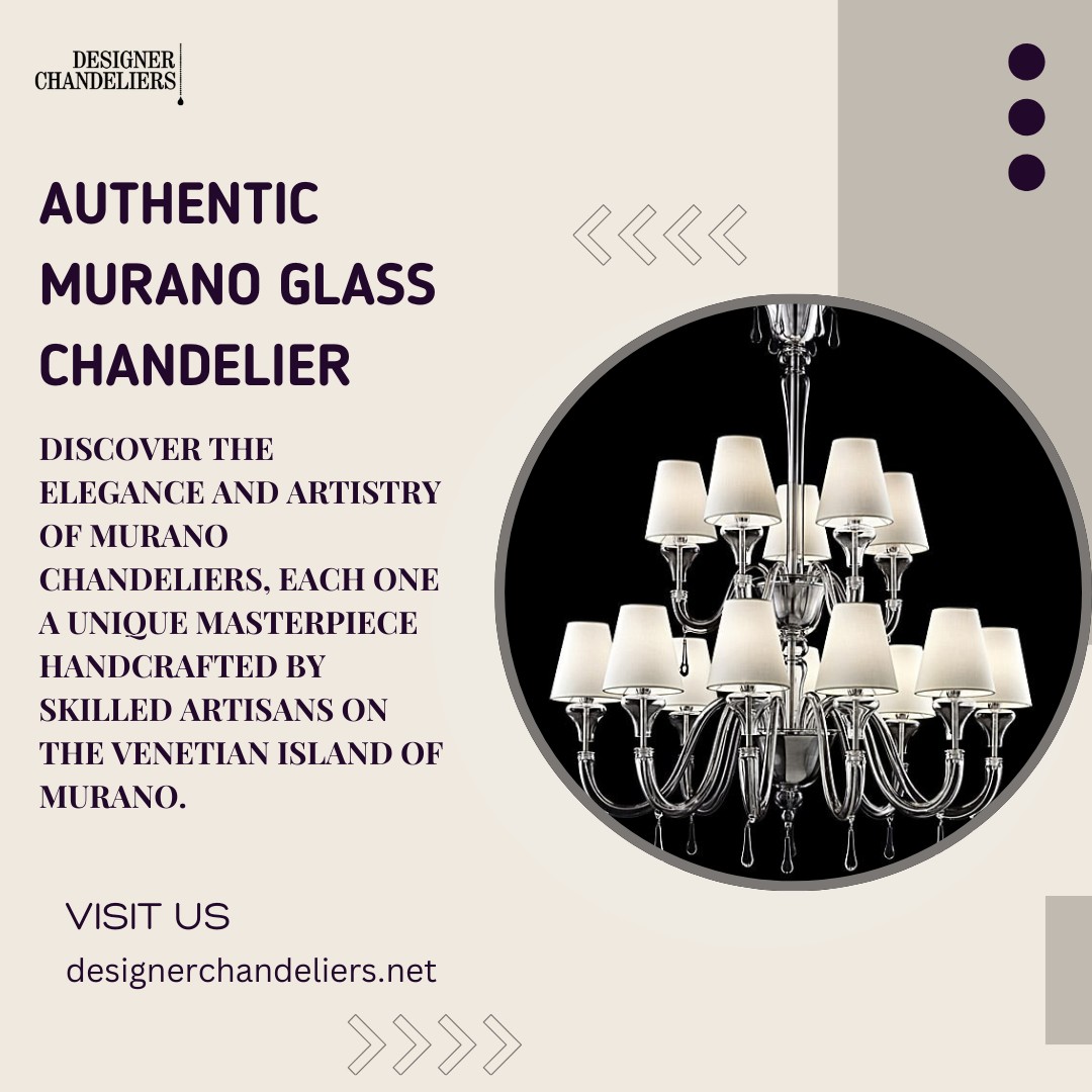 Luxury Hand-Blown Glass Chandeliers – Timeless Ele..