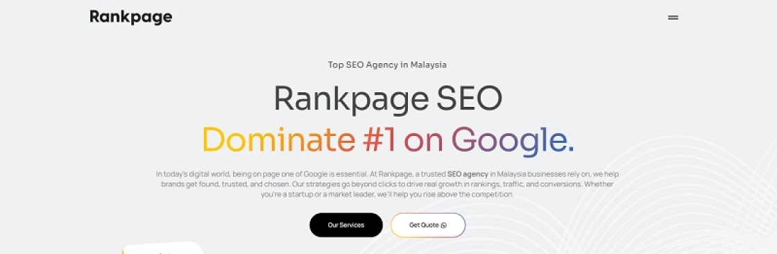 Rankpage SEO Agency Cover Image