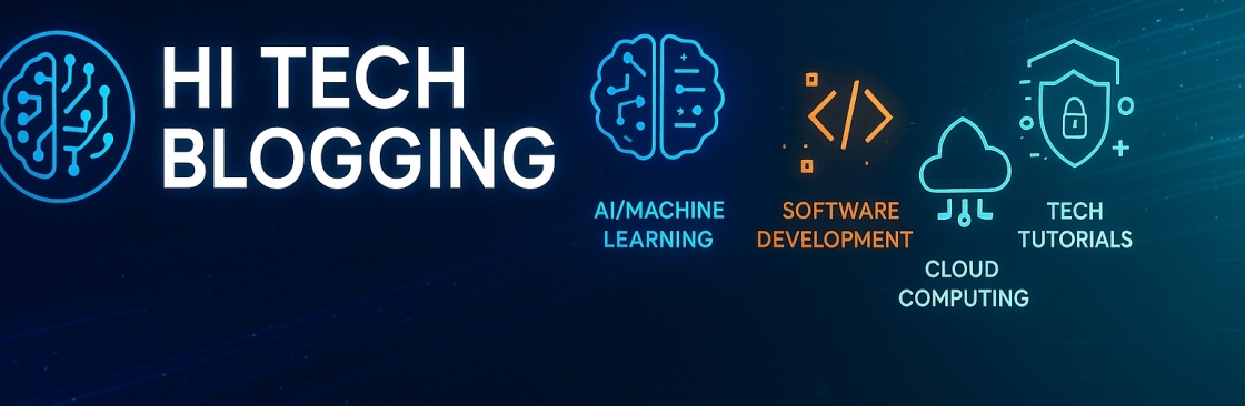 Hi Tech Blogging Cover Image