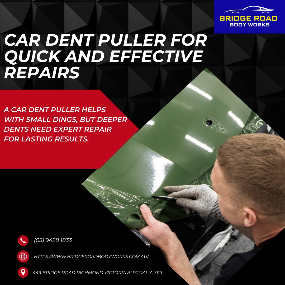 Choosing the Right Car Dent Puller for Quick and E..