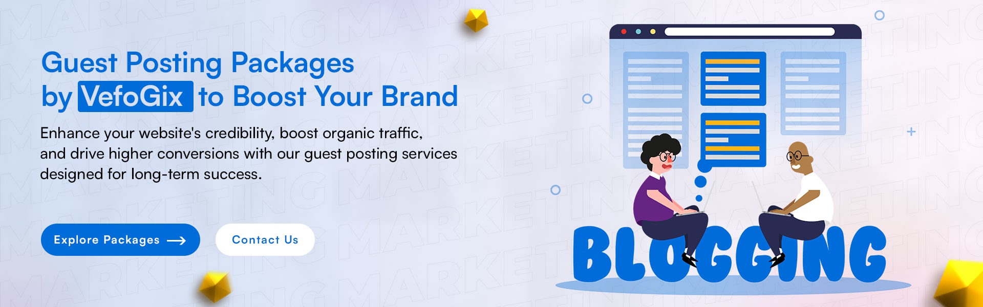 SEO Guest Posting Packages | High Authority Links | Vefogix