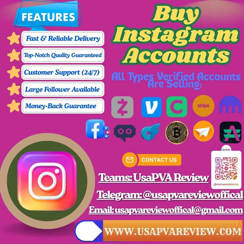 Buy Instagram Accounts - USAPVAREVIEW