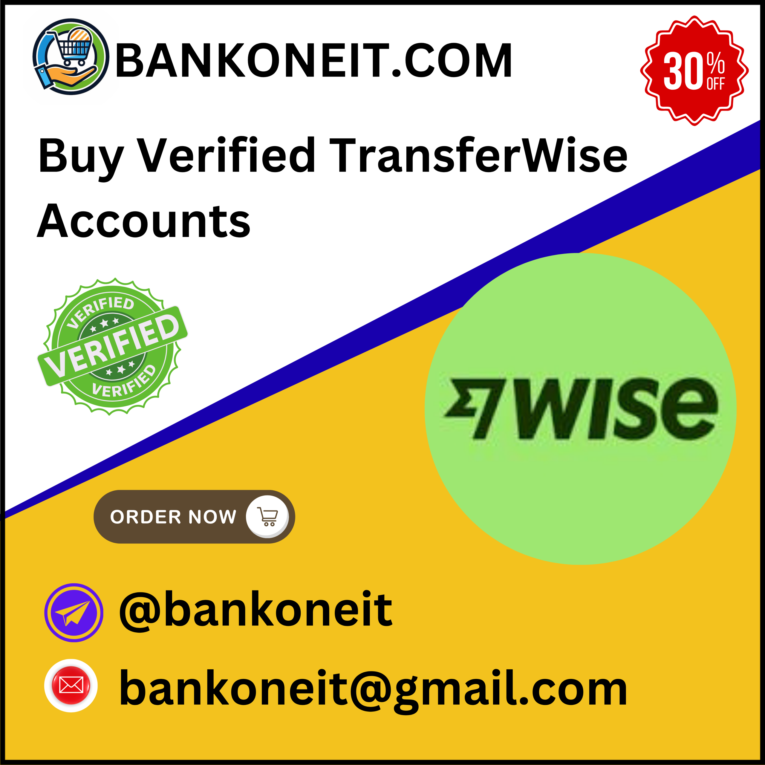 Buy Verified TransferWise Accounts - Bank One It