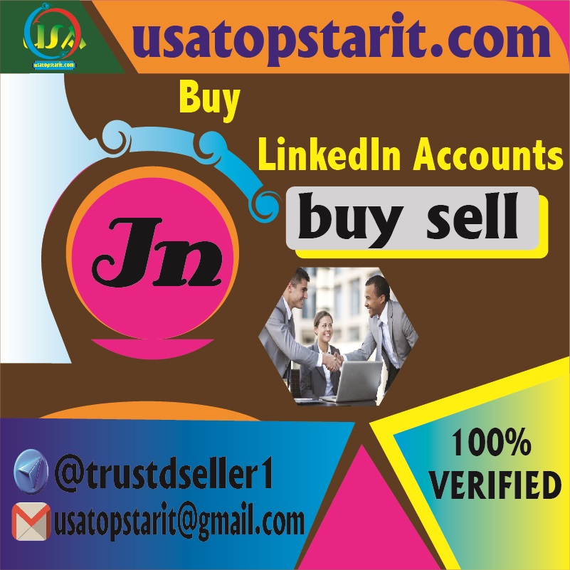 Buy LinkedIn Accounts Real, PVA, Premium Bulk