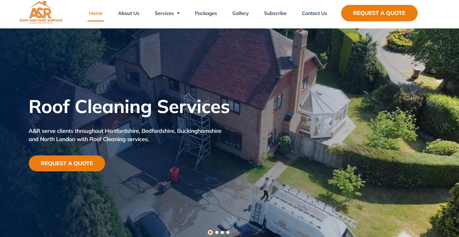 Cleaning & Sealing Packages – Roof Cleaning, Driveways, Patios