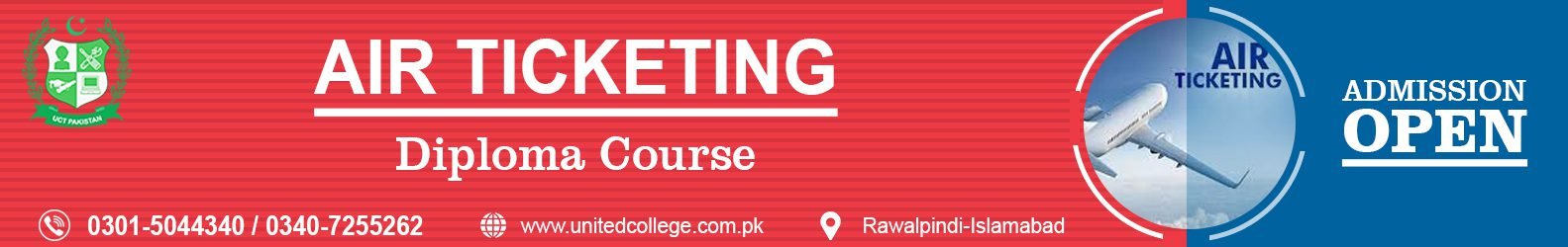 Air Ticketing Course In Rawalpindi 0301-5044340 Islamabad | Best Course