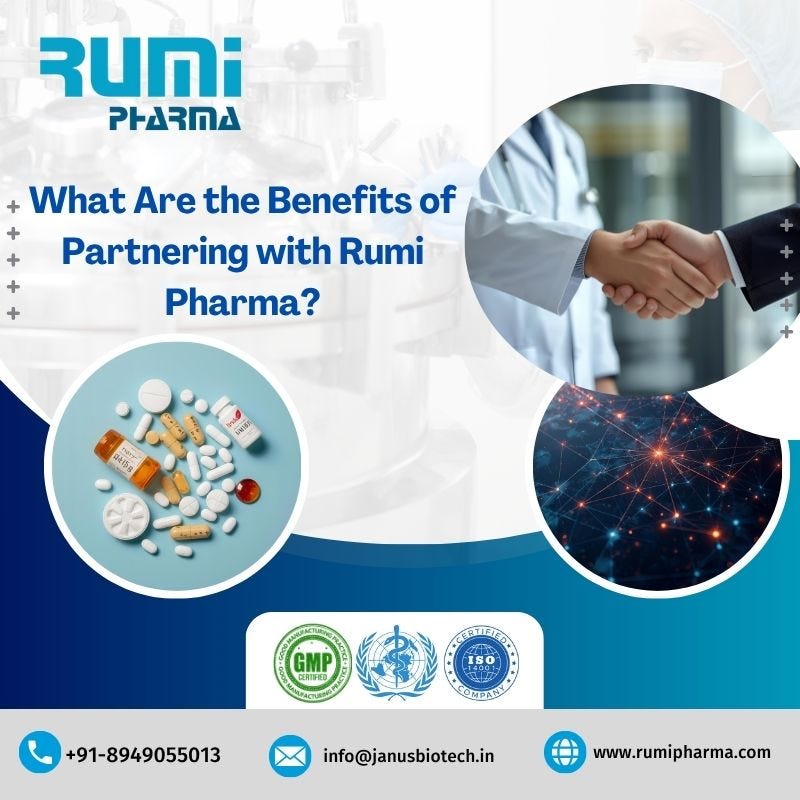 What Are the Benefits of Partnering with Rumi Pharma? | by Rumi Pharma | Nov, 2025 | Medium