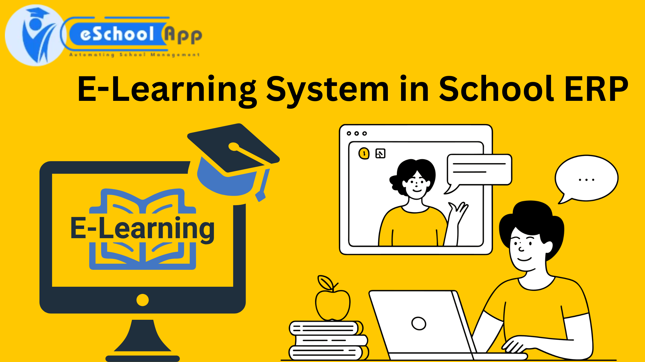 E-Learning System in School ERP | Transform Teaching & Learning