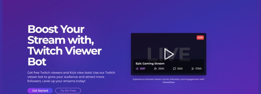 Twitch view bot Cover Image