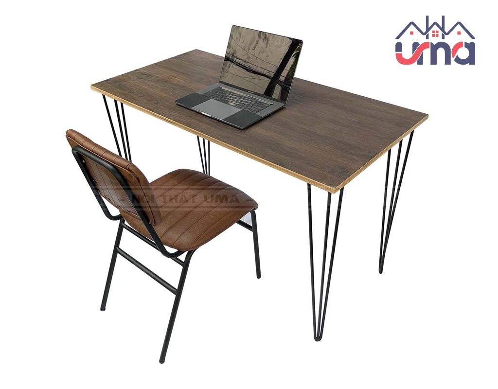 Bộ Bàn Ghế Làm Việc Ghế Lót Nệm Tiện Nghi BGLV014 - UMA