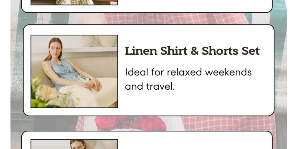 5 Timeless Linen Outfits Every Woman Should Own by Not PERFECT LINEN - Infogram