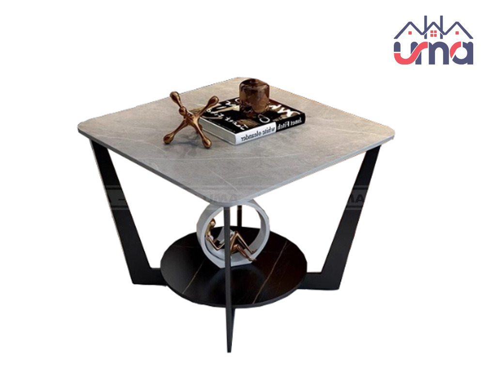 Bàn Sofa Chân Sắt Mặt Đá Hiện Đại BSF053 - Nội Thất UMA