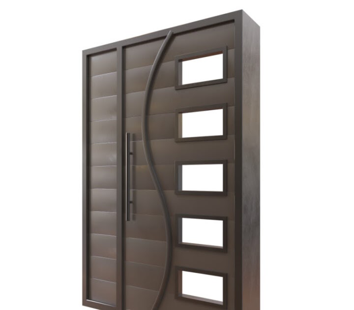 Leading design using hinged outside doors