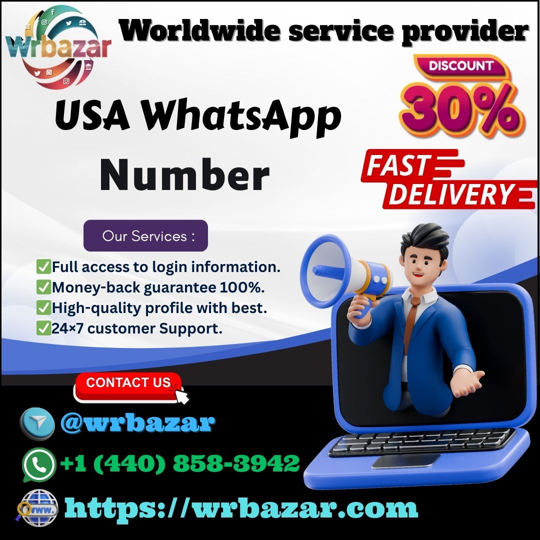 USA WhatsApp Number - 100% Best USA Account wrbazar