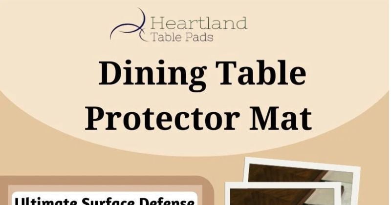 Dining Table Protector Mat