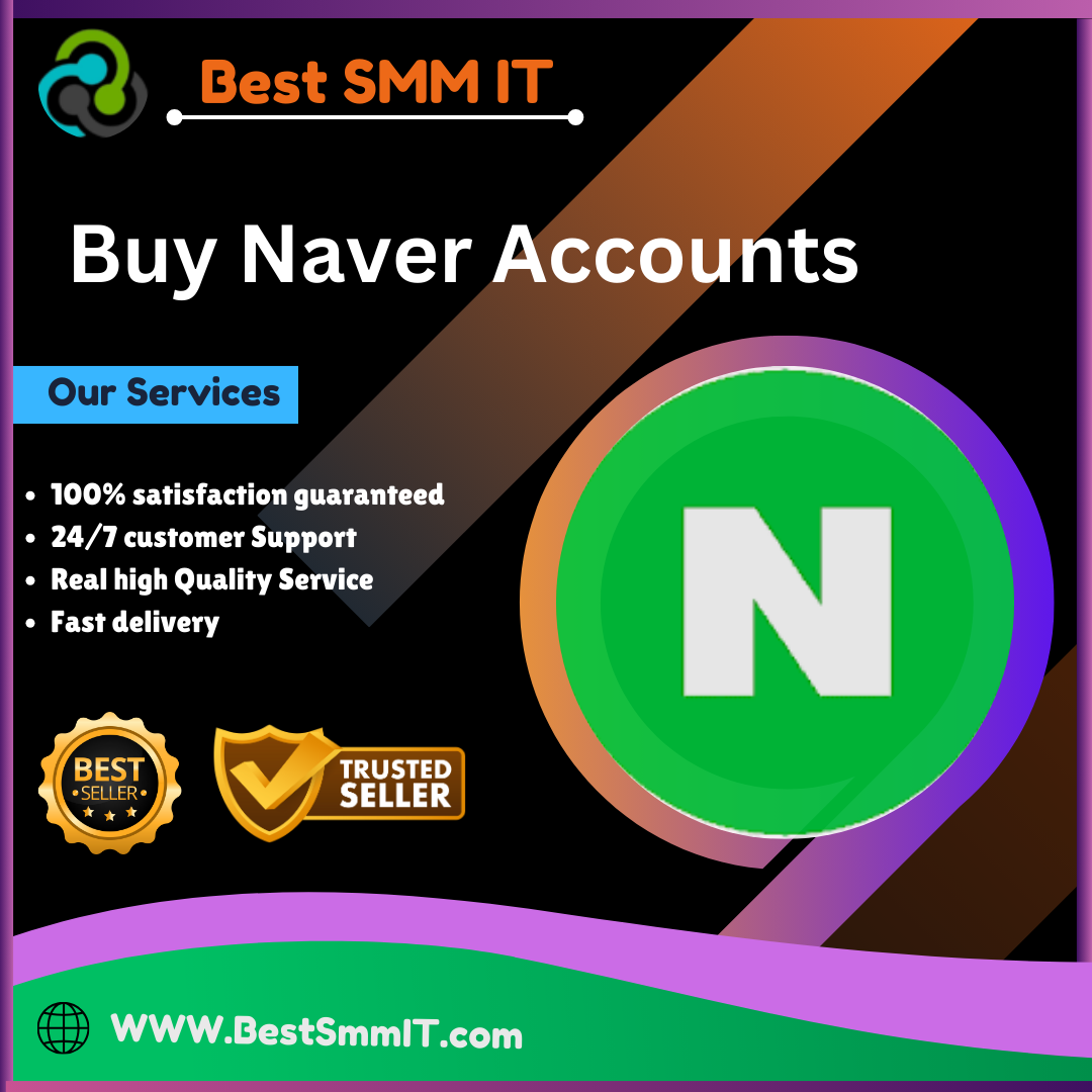 Buy Naver Accounts - 100% Email & Number Verified