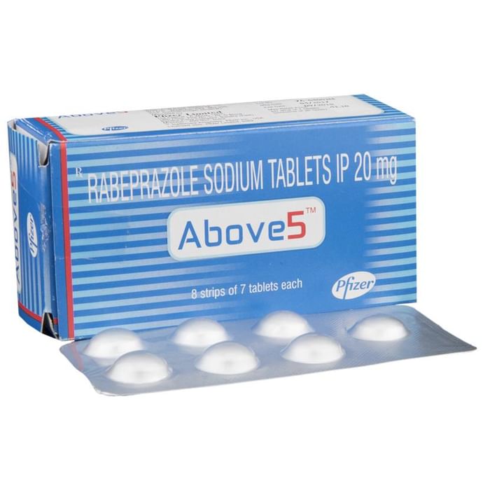 Buy Above 5 Tablet Rabeprazole 20mg Online at Best Price