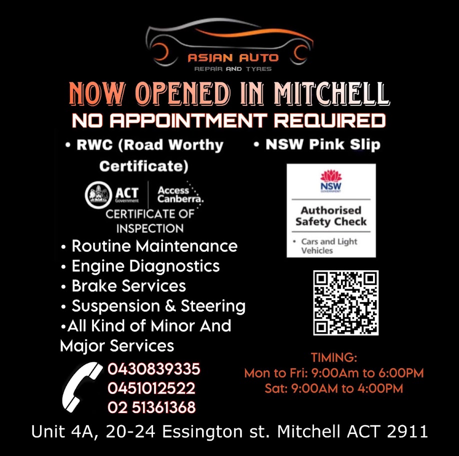 Mitchell Auto Repair Services | Car Servicing Canberra
