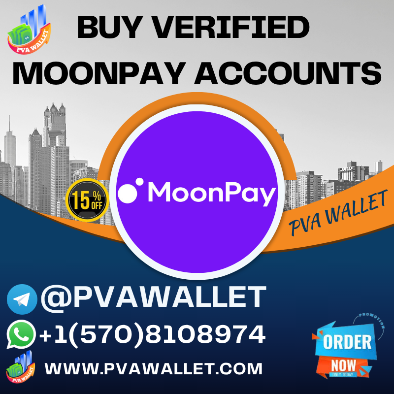 Buy Verified MoonPay Accounts - pvawallet.com