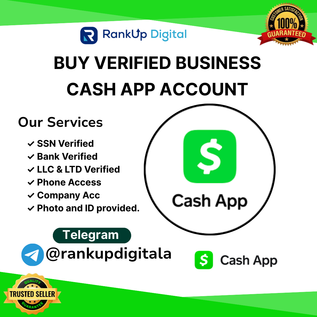 Buy Verified Business Cash App Account | 100% USA Verified