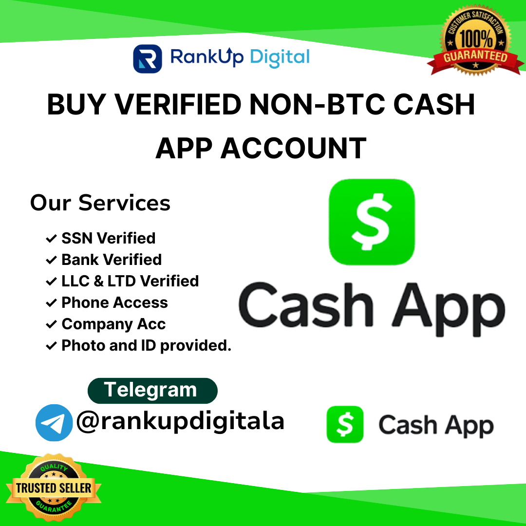 Buy Verified Non-BTC Cash App Account | Instant Delivery